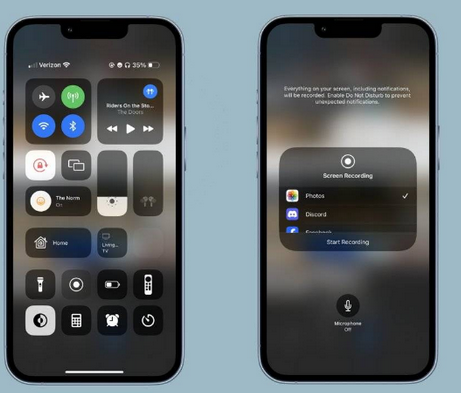 汾西苹果15维修分享iPhone15录制屏幕时如何录制音频 