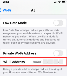 汾西苹果汾西mac维修如何在iPhone查找MAC地址