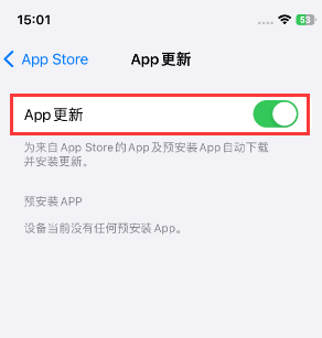 汾西苹果15维修中心如何让iPhone15APP自动更新