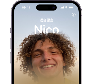 汾西苹果15服务站分享iPhone15实时语音留言开启方法 