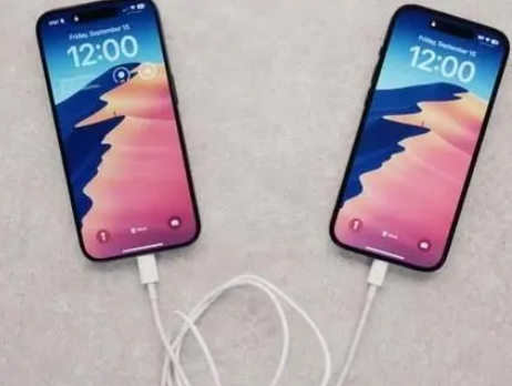 汾西苹果15维修店分享iPhone15可以给安卓充电吗 