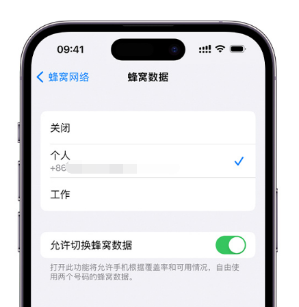 汾西苹果维修服务分享如何在iPhone上使用双卡 