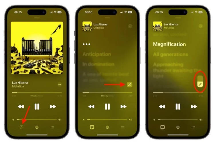 汾西苹果服务网点分享iOS 16.2 全新功能：在 iPhone 或 iPad 上使用 Apple Music 唱歌 