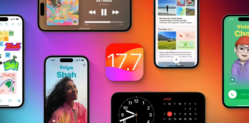 汾西苹果手机维修分享苹果 iOS / iPadOS 17.7.1 正式版推送 